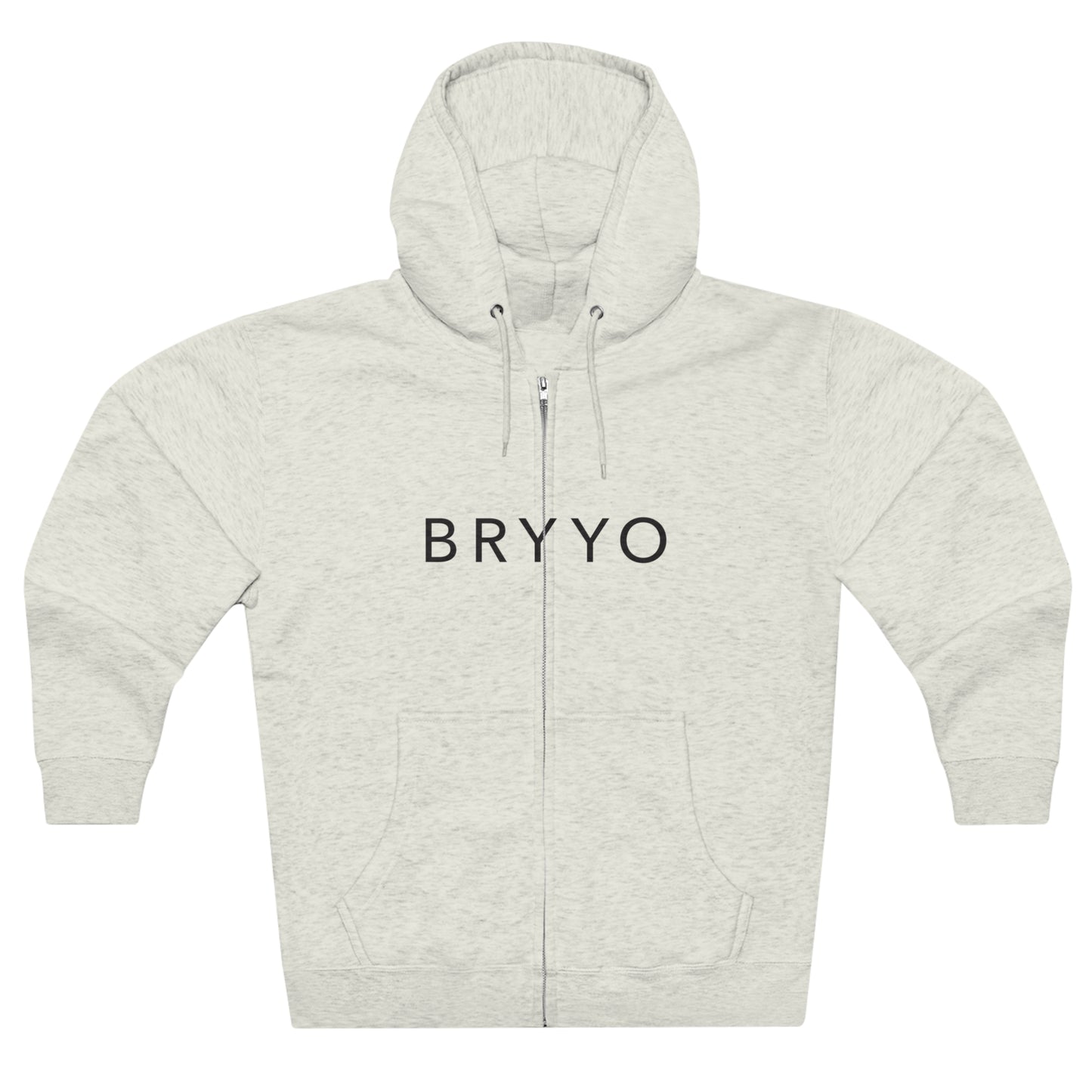Bryyo Logo - Heather Grey Hoodie